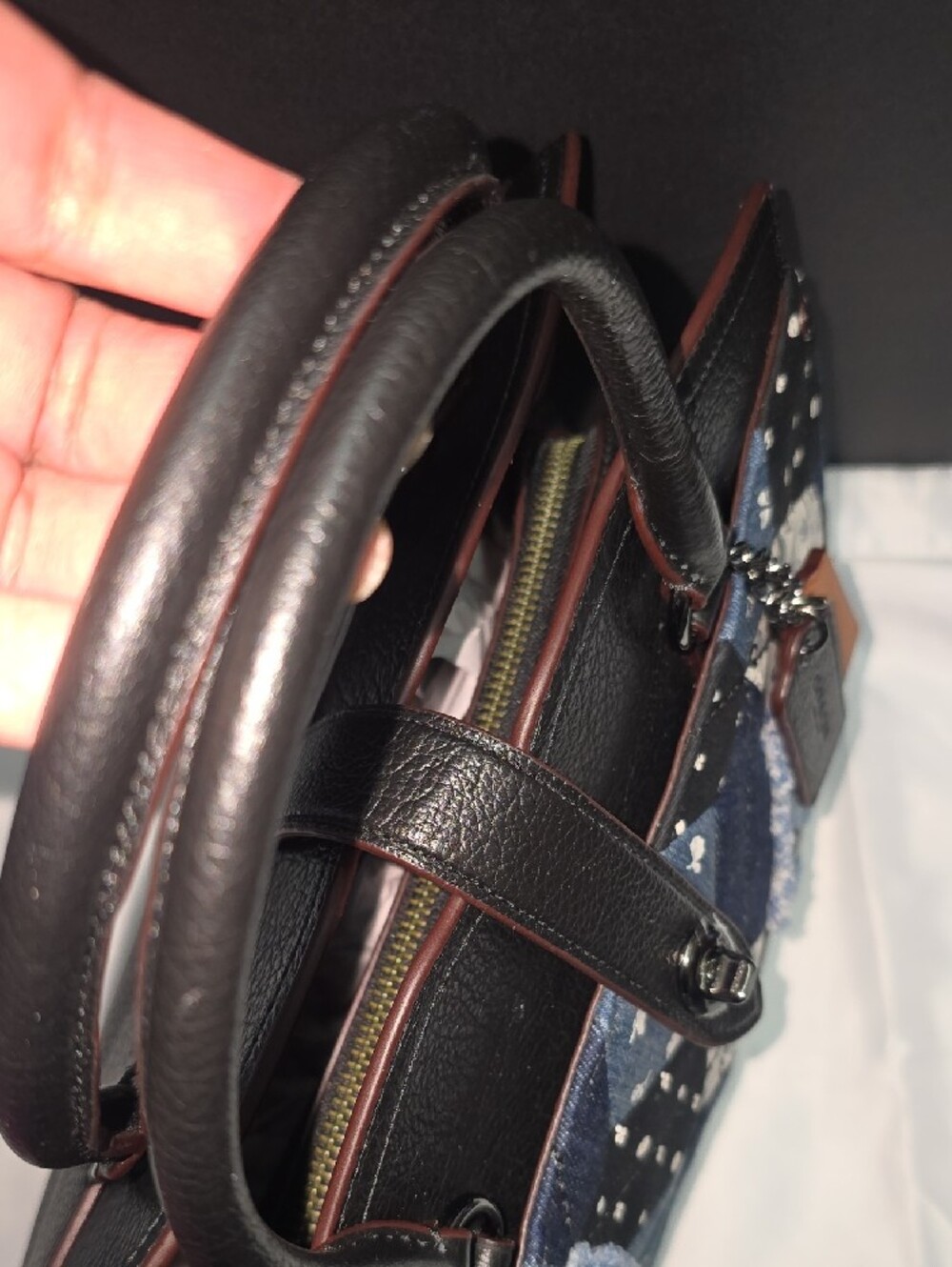 Coach ‘Mercer’ Canyon Quilt Satchel - Picture 6 of 15
